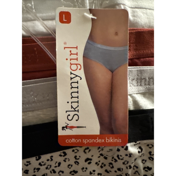 Skinny Girl Cotton Spandex Bikinis SG9860 5 Pack MRSP $38 - Picture 4 of 7